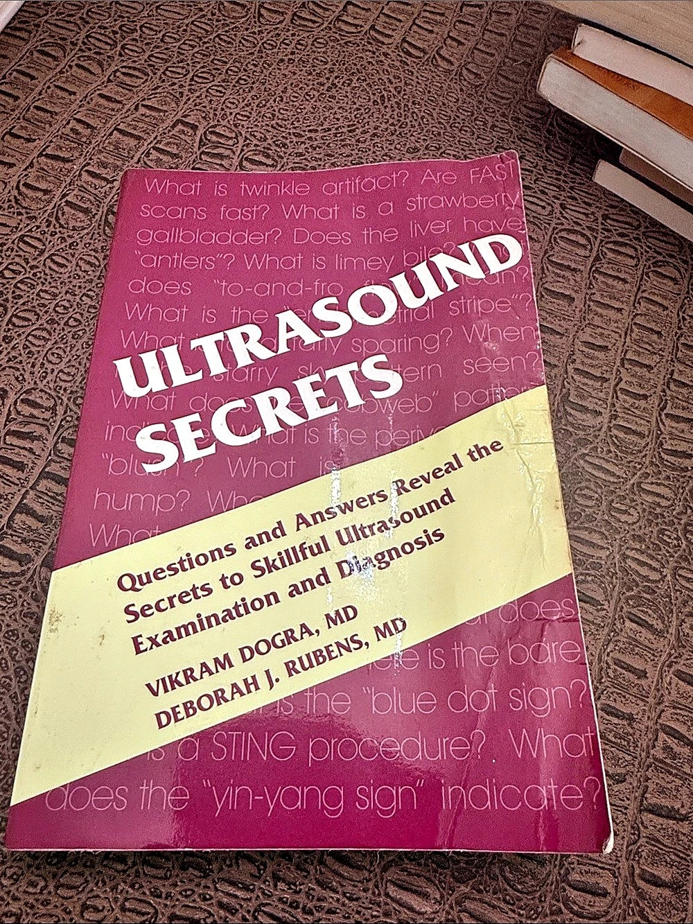 Ultrasound Secrets Dogra Rubens Sonography Medical Study Guide Textbook